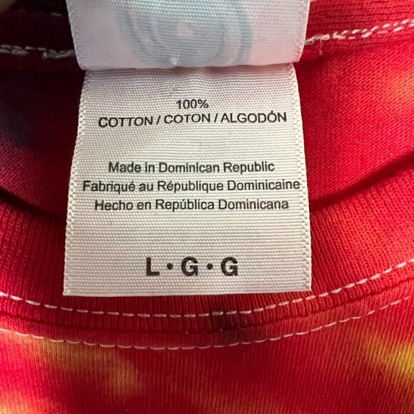 𝅺tie Dye Spiral Casual Vacation Graphic Women shirts. Size Large - Picture 4 of 6